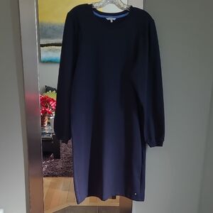 Sandwich Navy Cozy T-shirt Dress